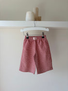 Geruite broek - rood & wit