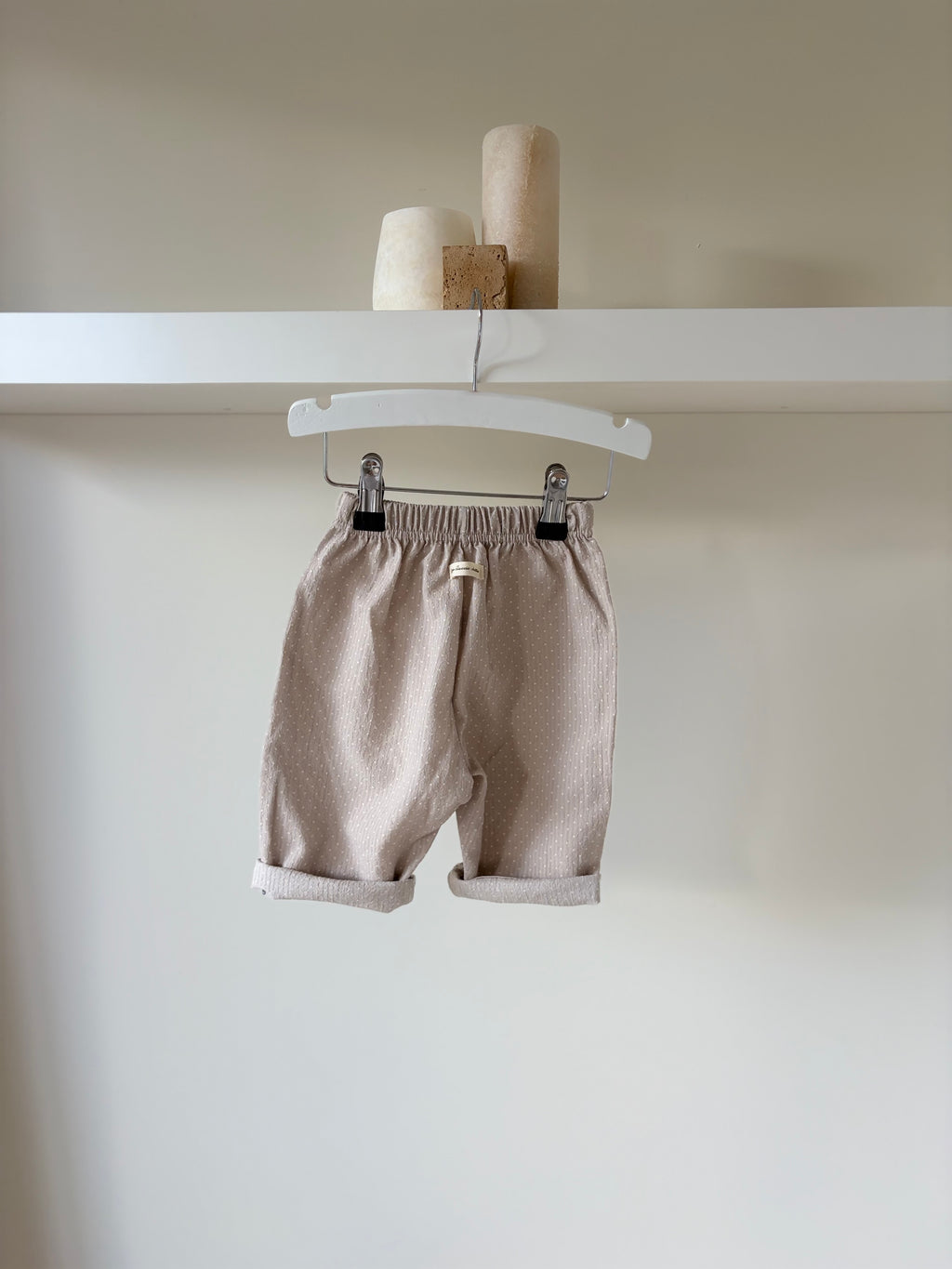 Bolletjes baby broek 