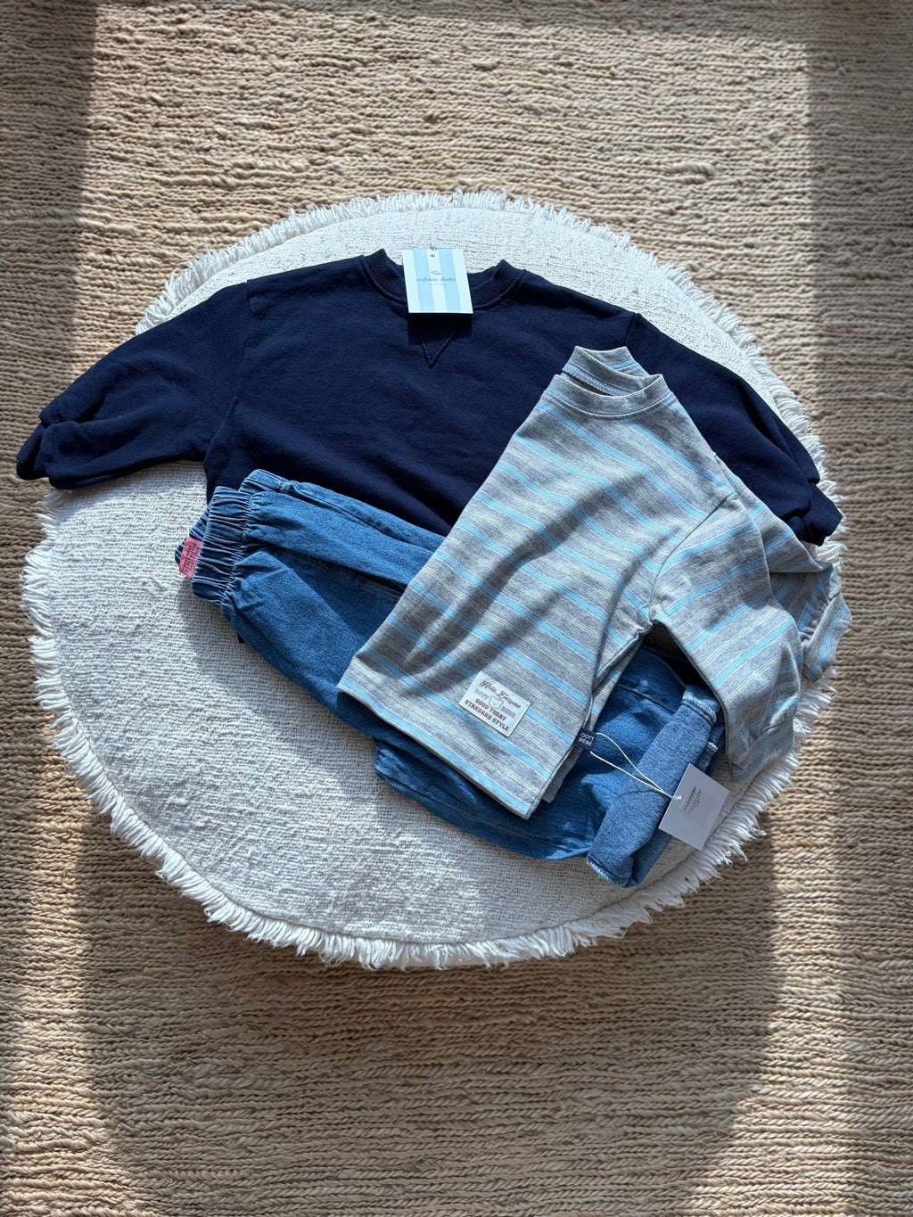 Chunky sweater - marineblauw