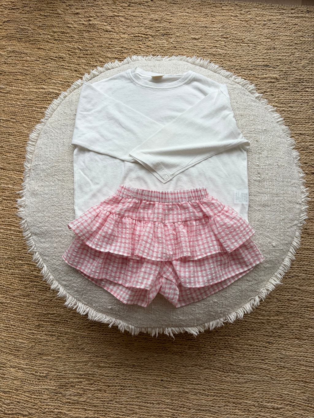Vichy Can Can skort - roze