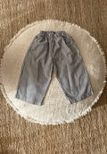 Marine gestreepte broek