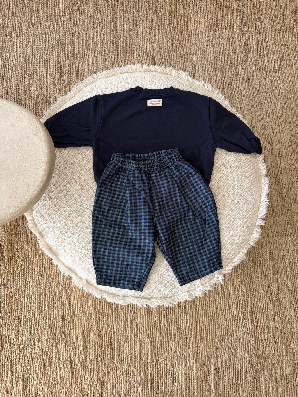 Chunky sweater - marineblauw