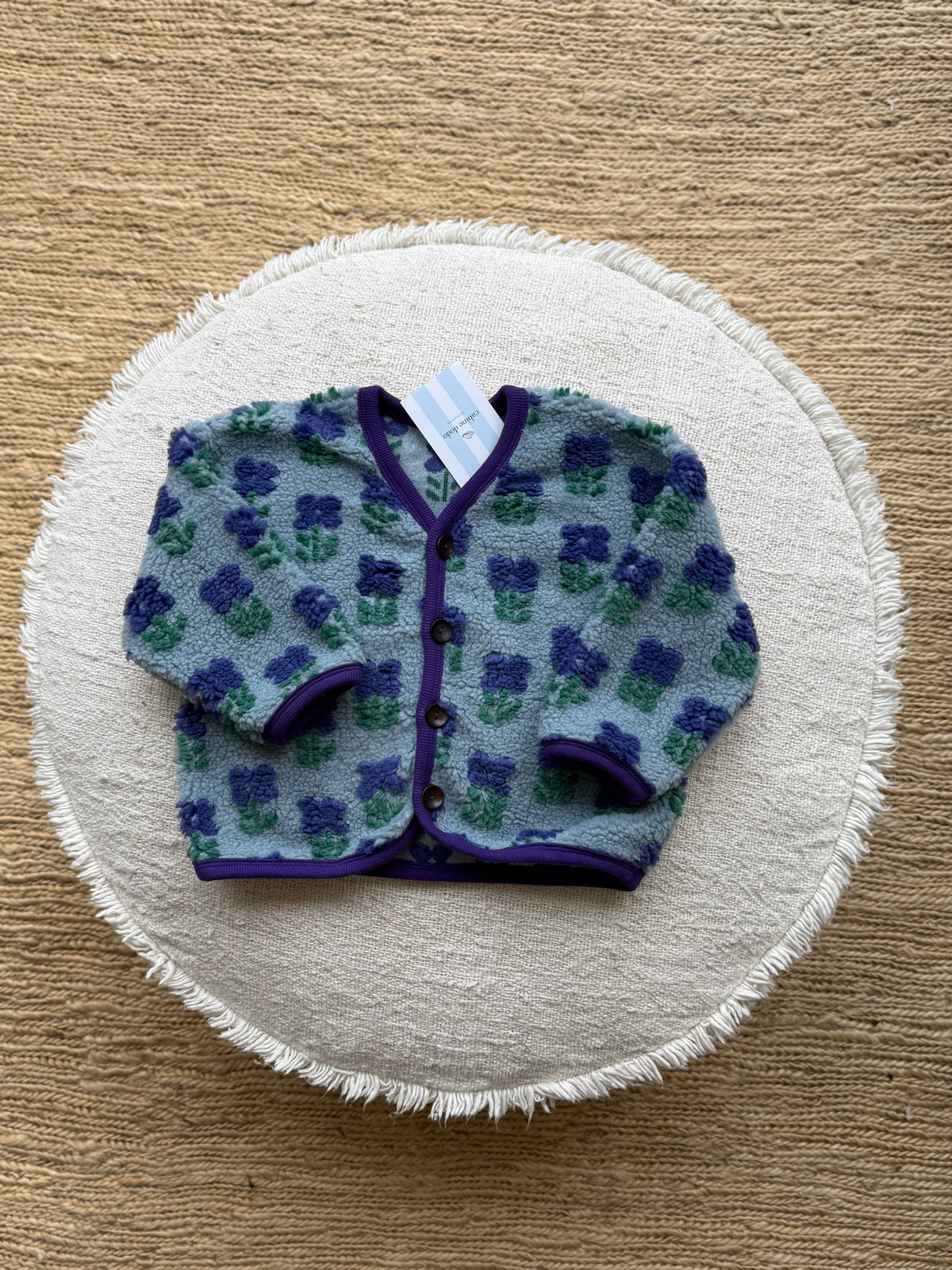 Teddy flower jacket