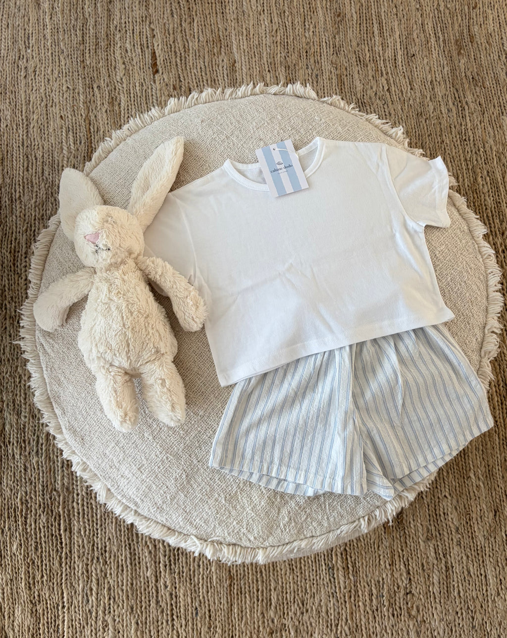 Gestreepte short
