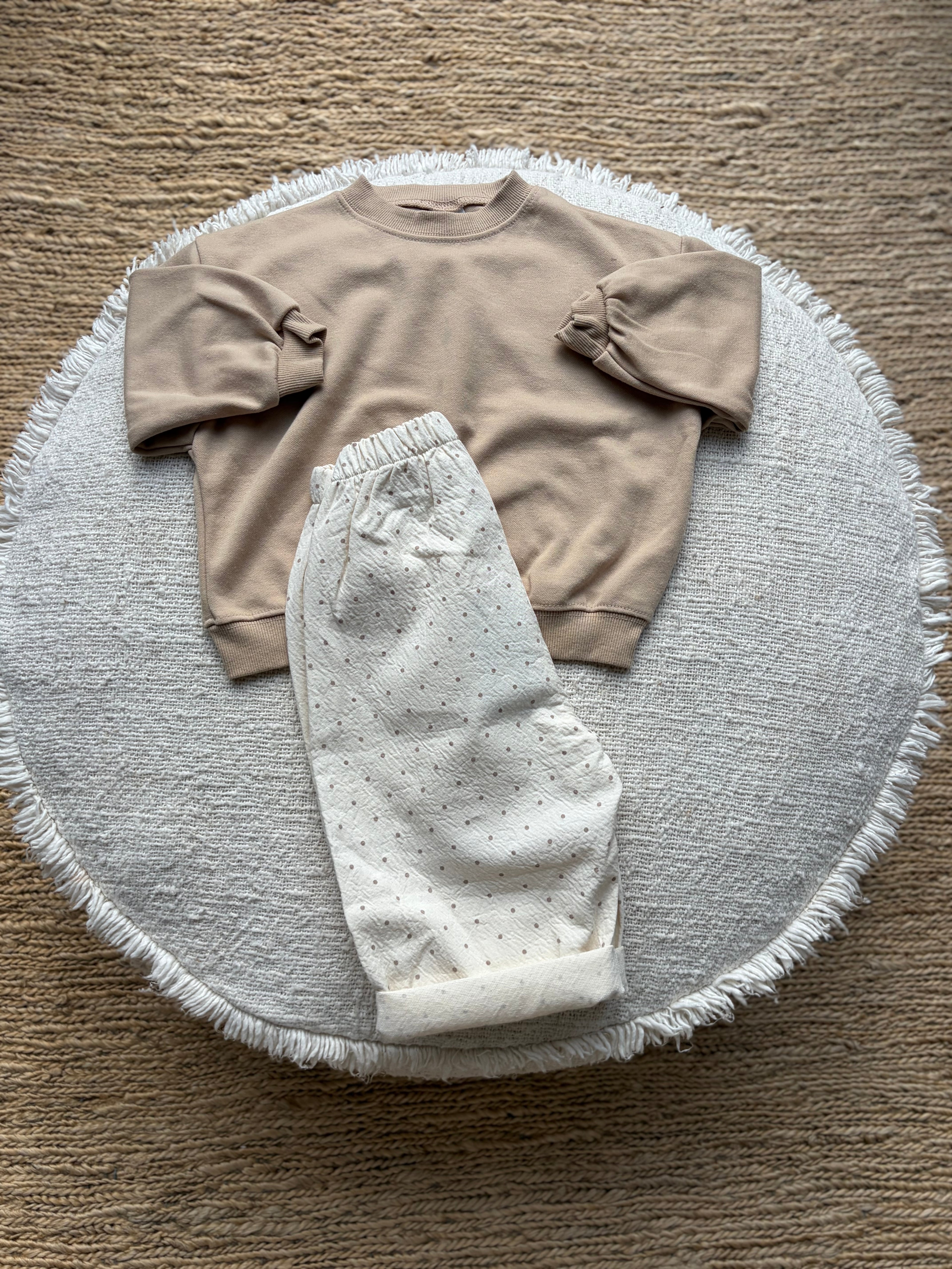 oversize sweater - beige