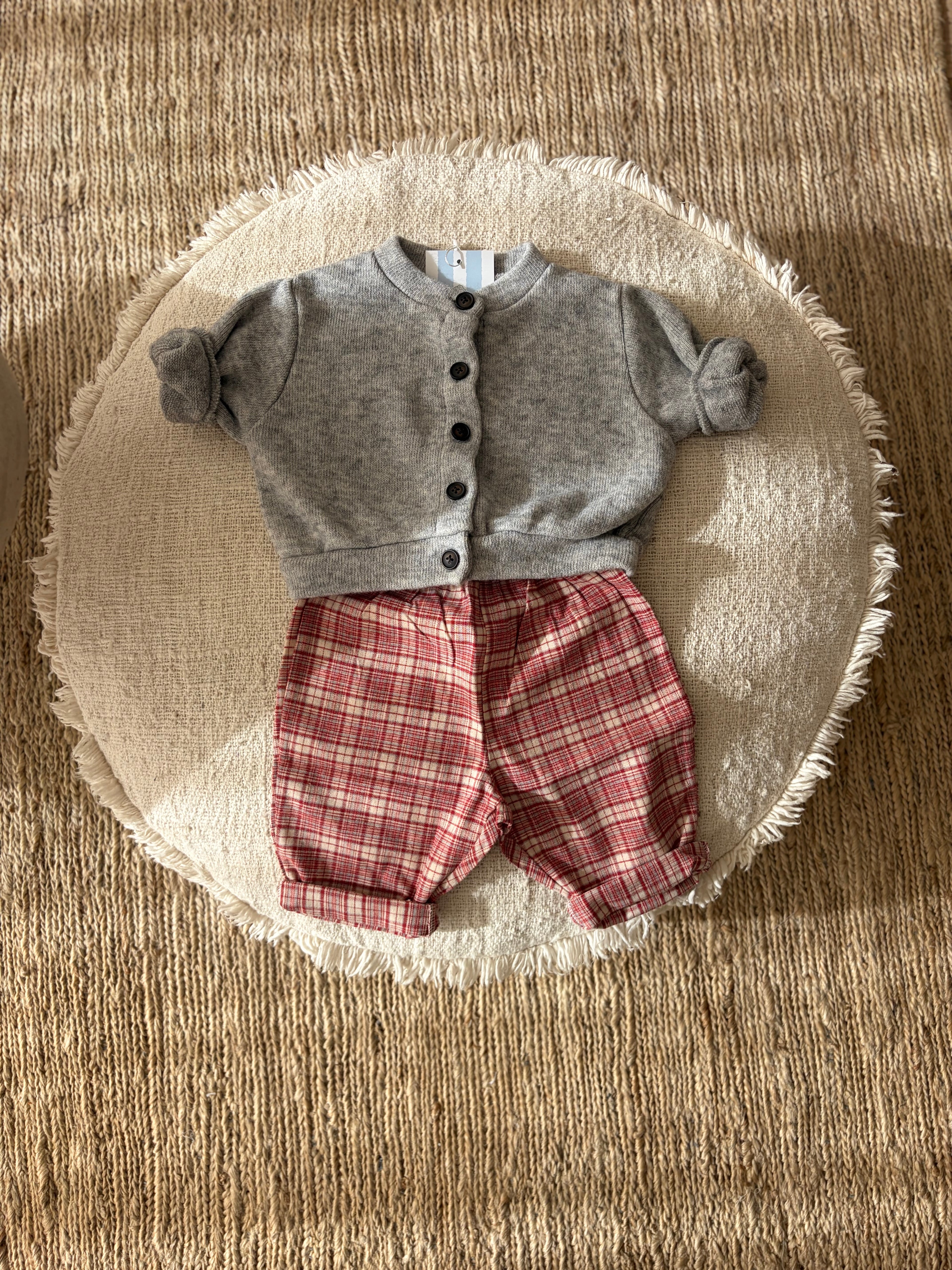 Bebe geruite broek 