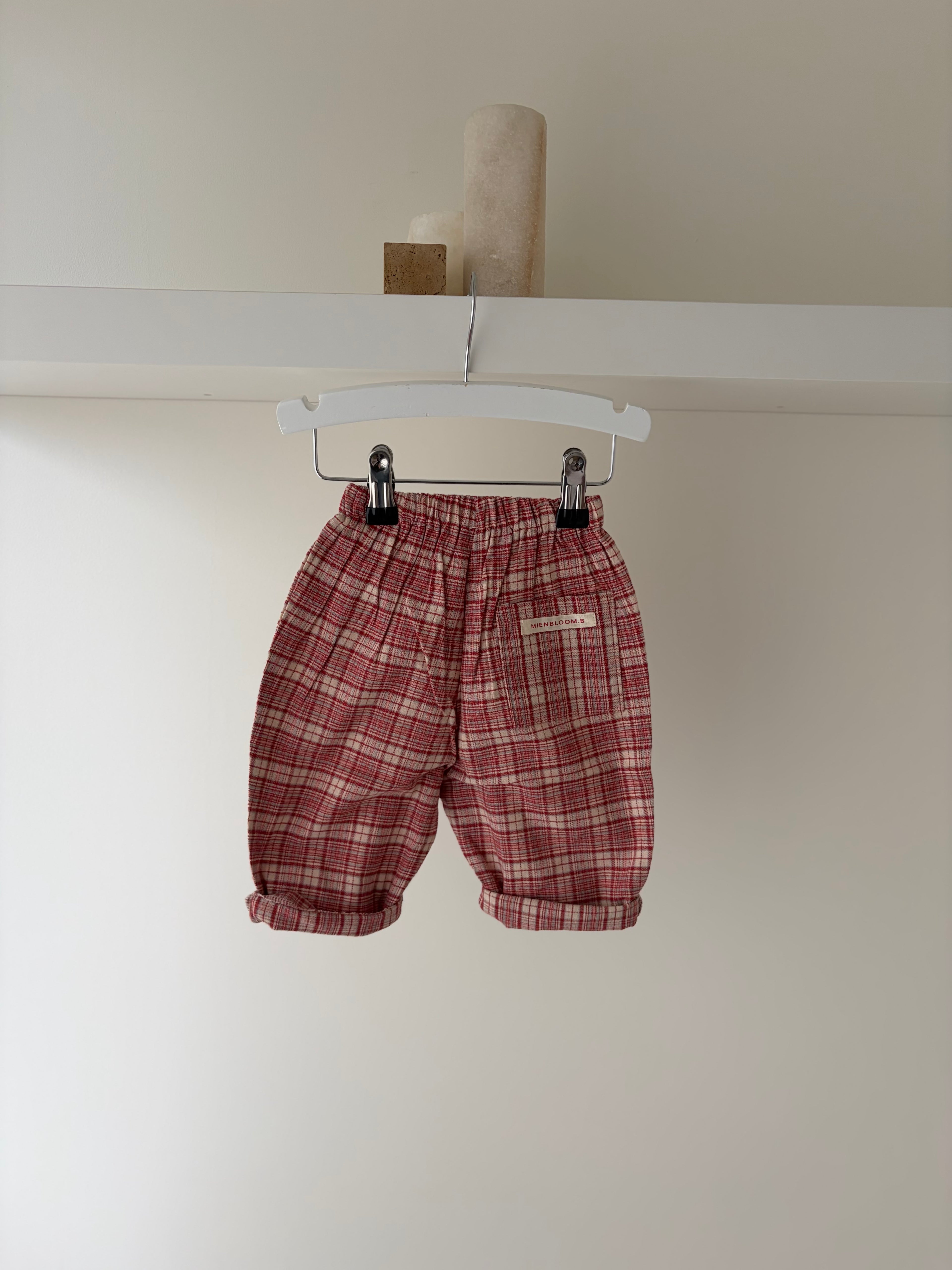 Bebe geruite broek 