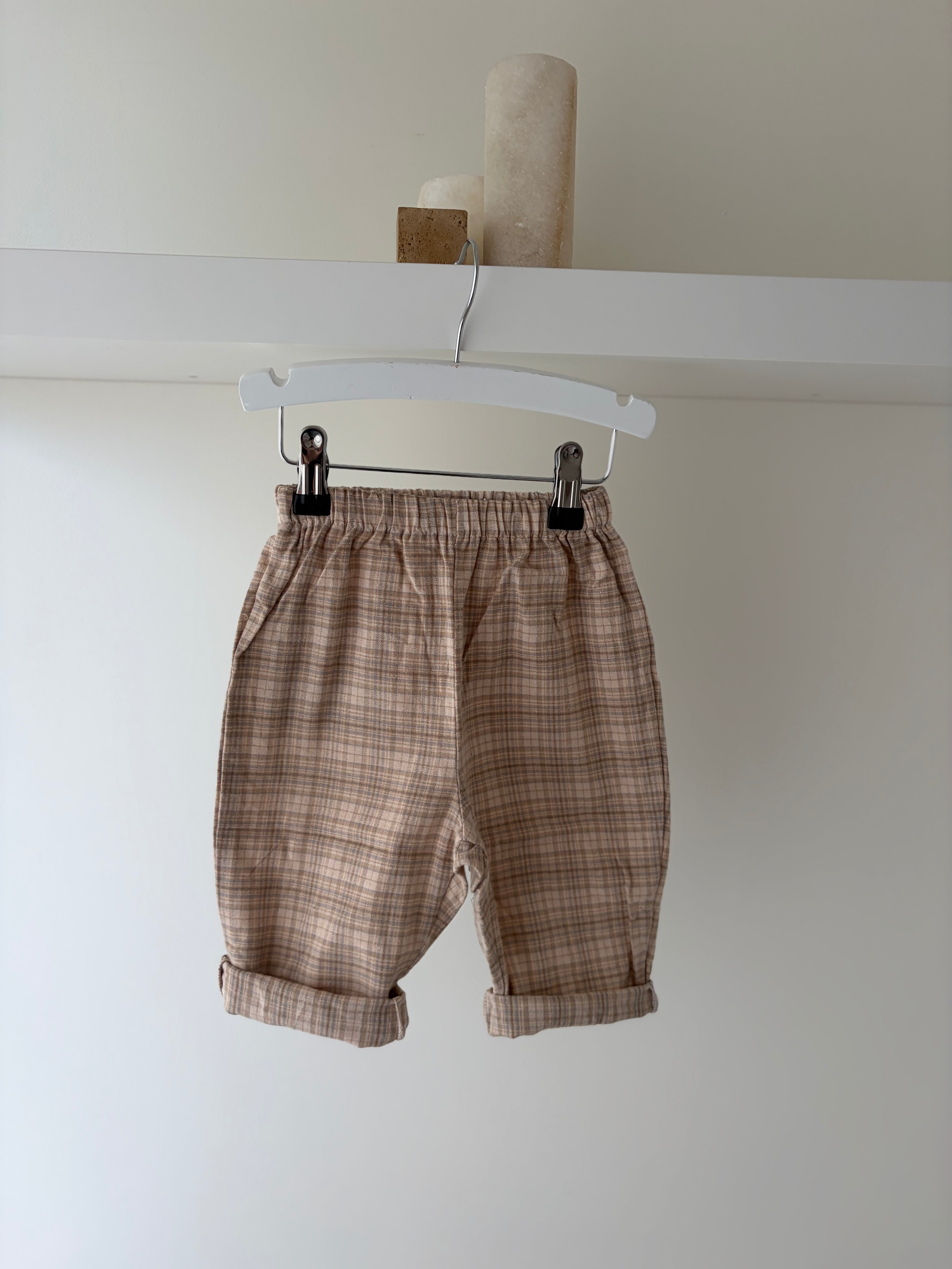 Bebe geruite broek 