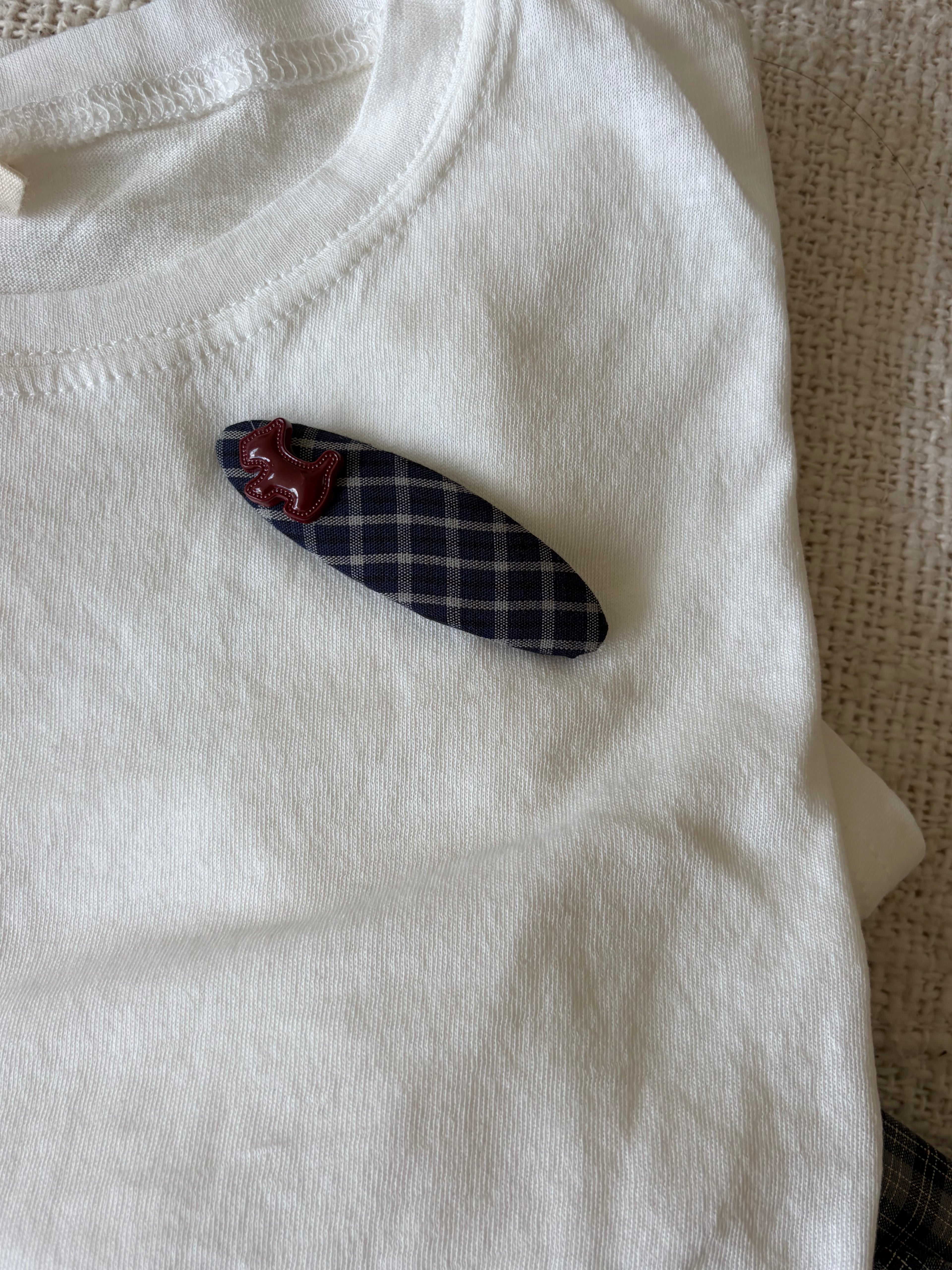 Scottie haar clip (hondje)