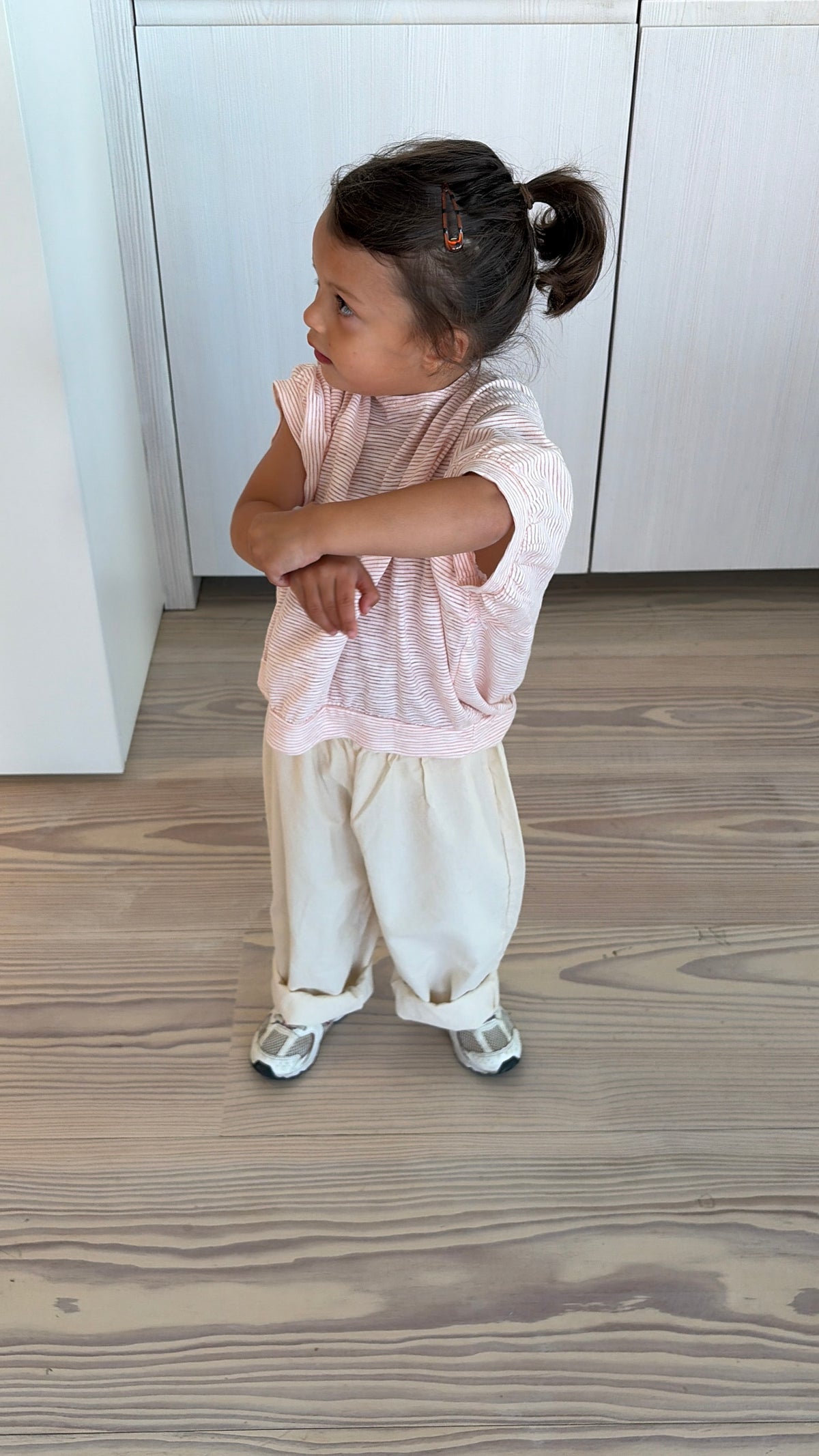 Baggy broek - zachte kleur & relaxte fit