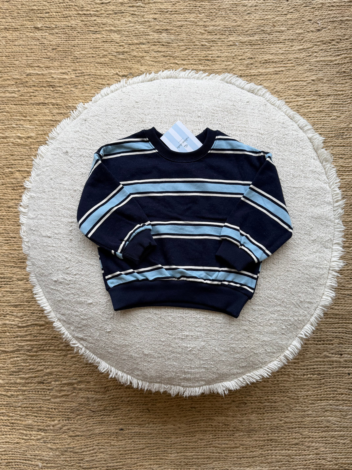 Chunky striped sweater