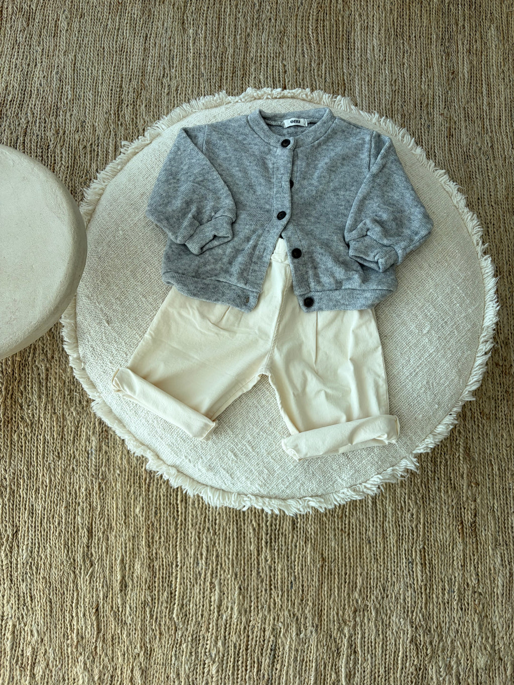 beige herfst broek
