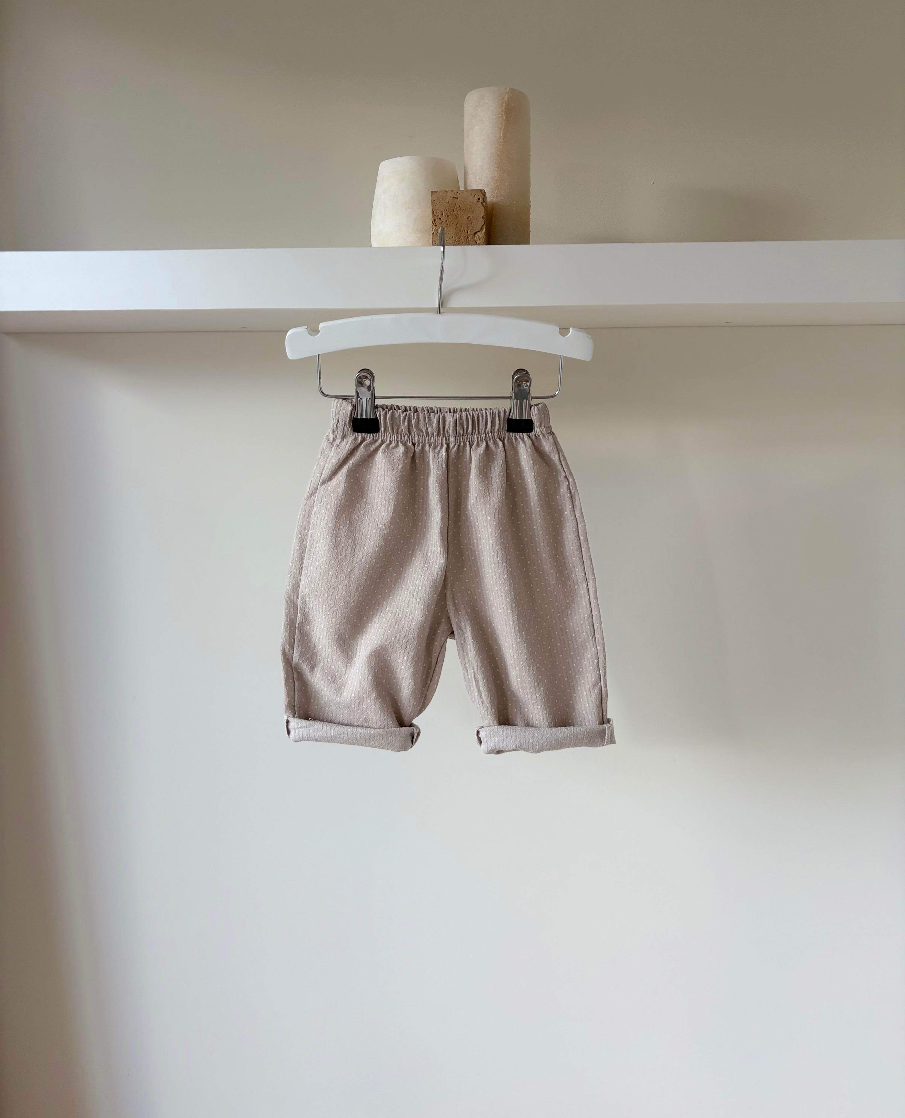 Bolletjes baby broek 