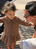 Manon check dress