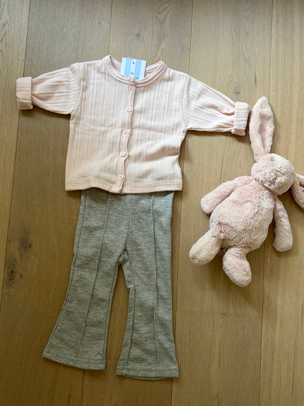 baby bootcut broek