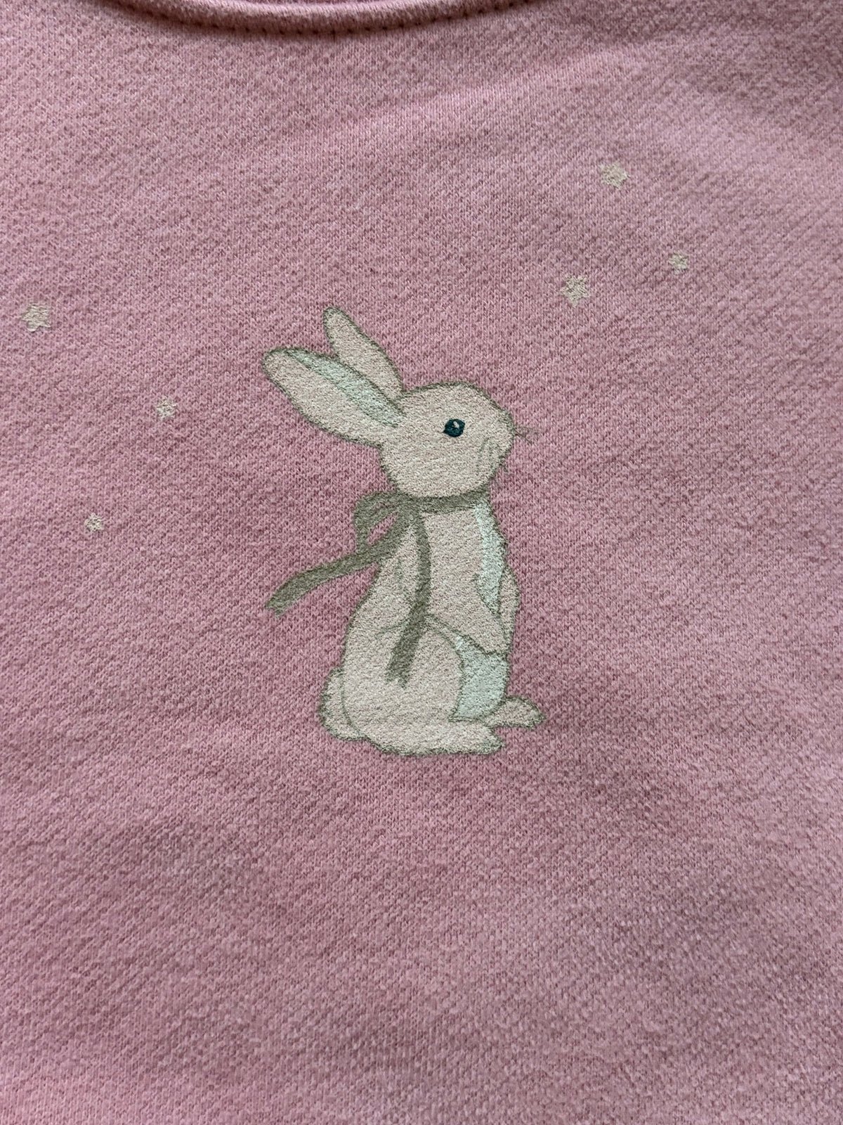 Fleece konijnen trui