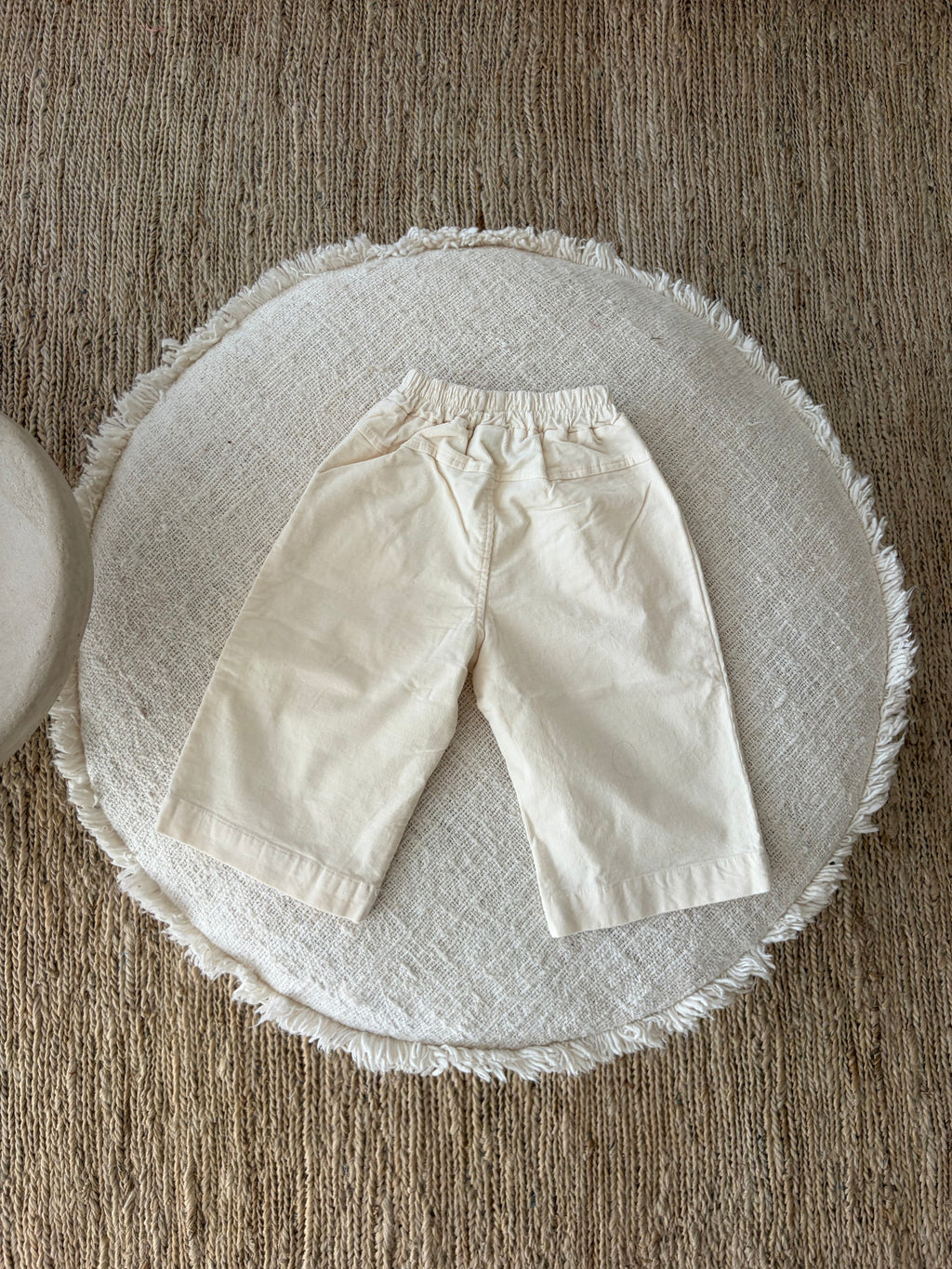 beige herfst broek