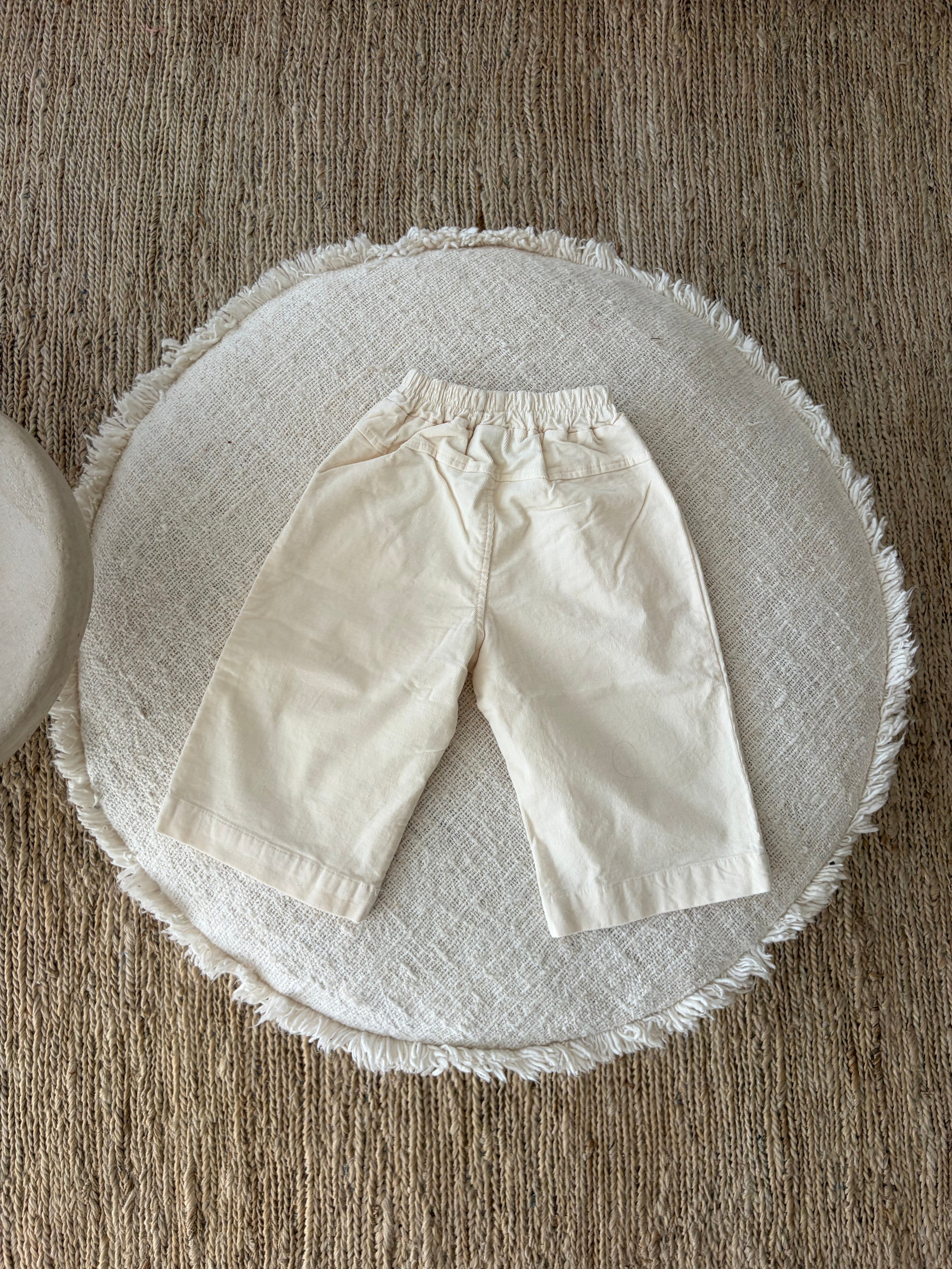 beige herfst broek