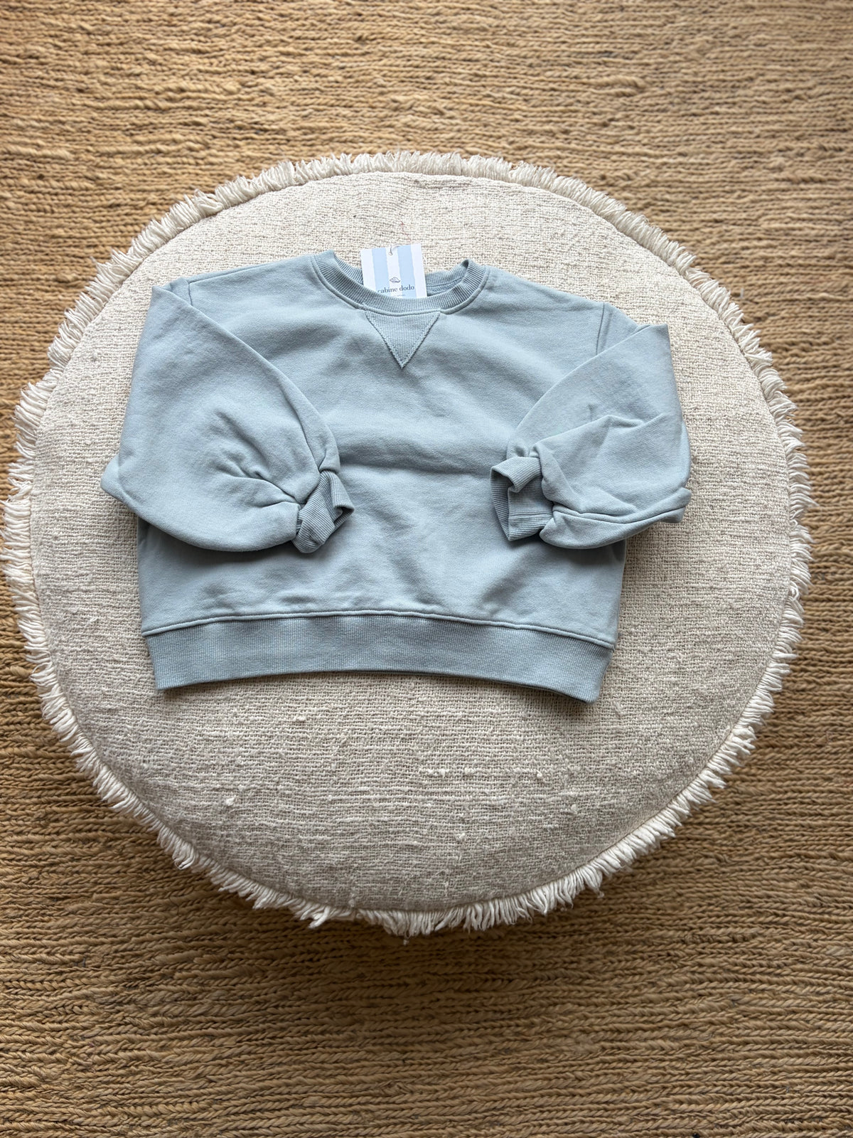 Chunky sweater - sky blue