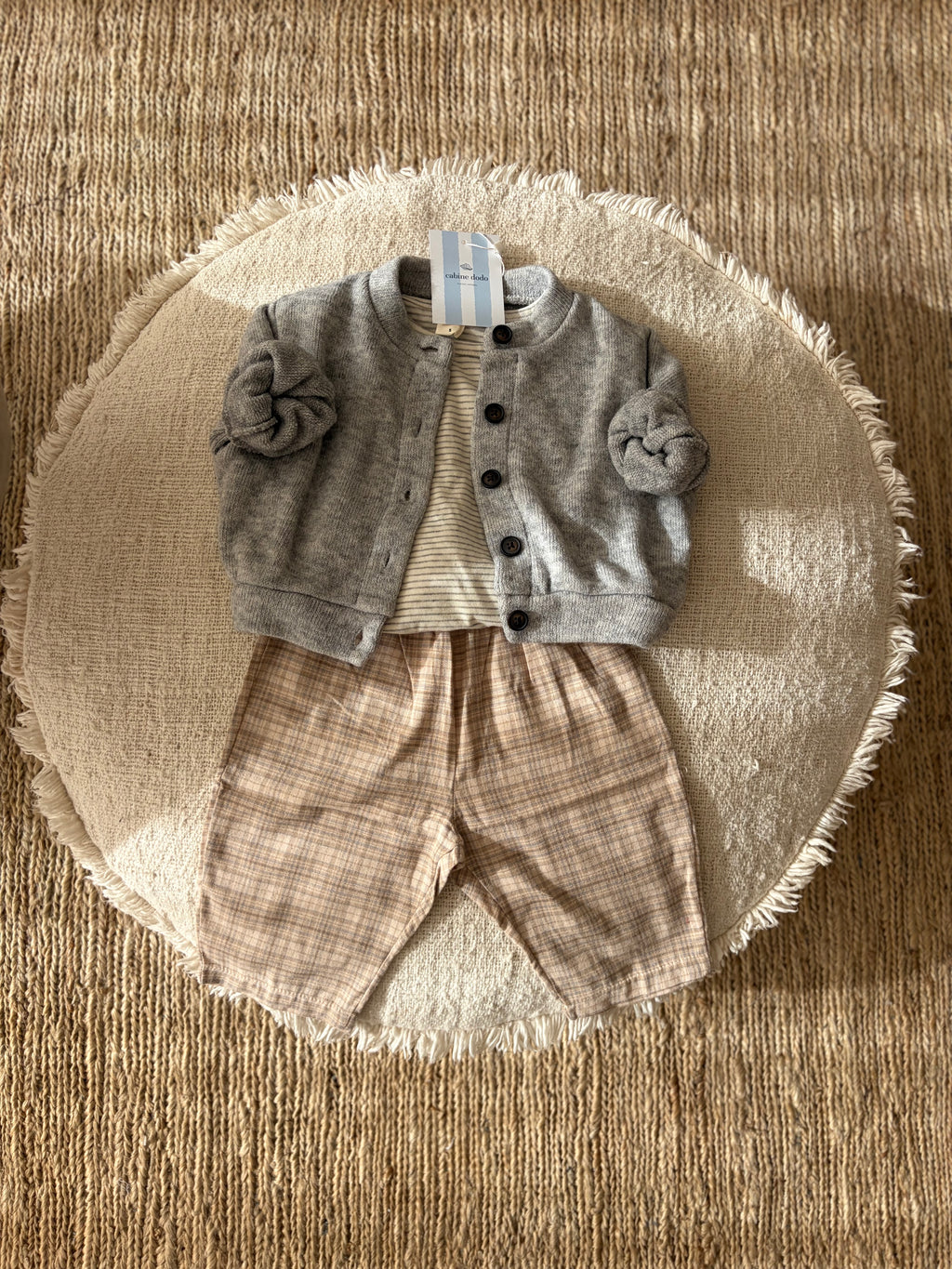 Bebe geruite broek 