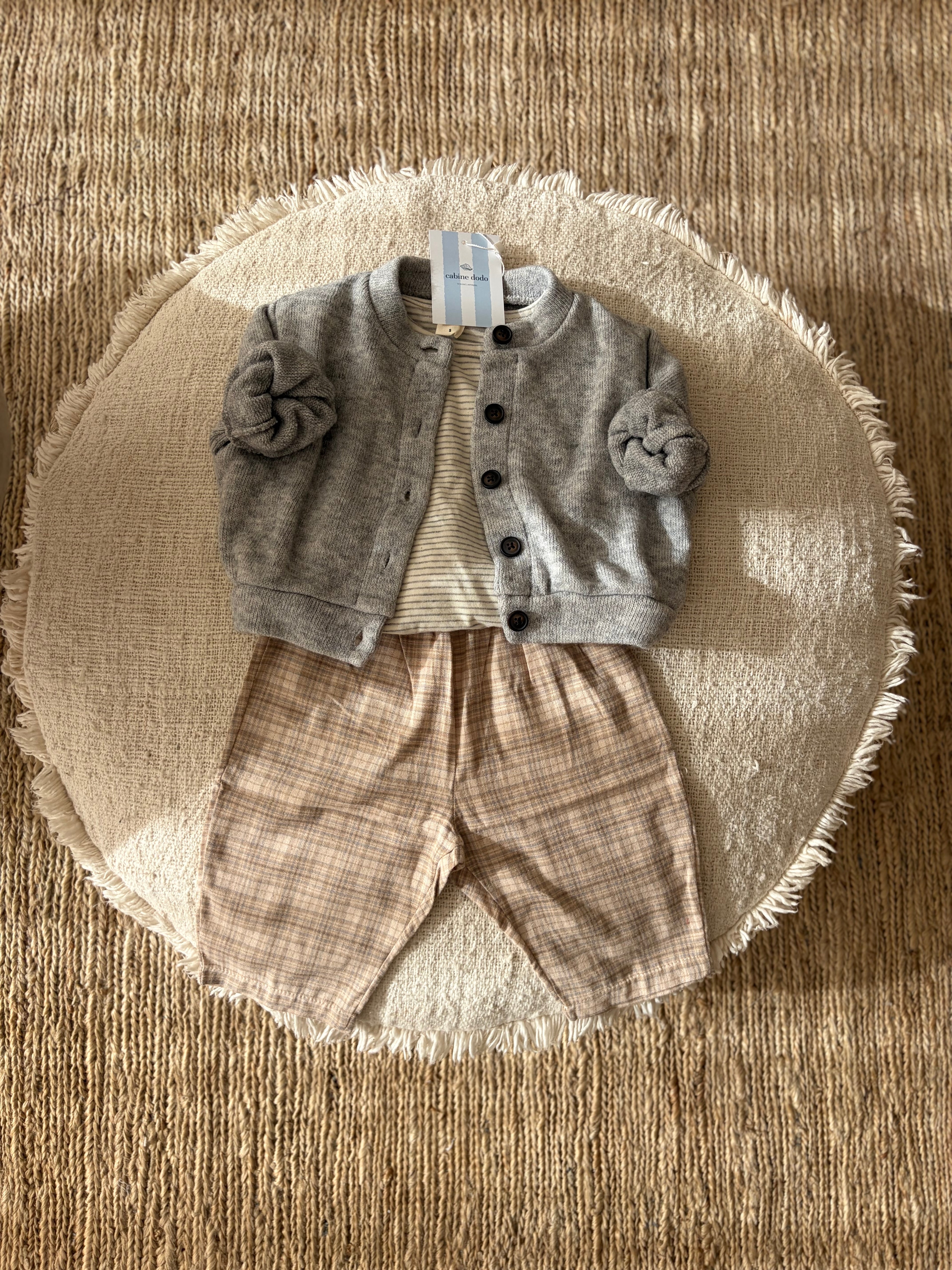 Bebe geruite broek 
