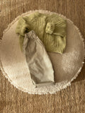 Salie groene gestreepte broek