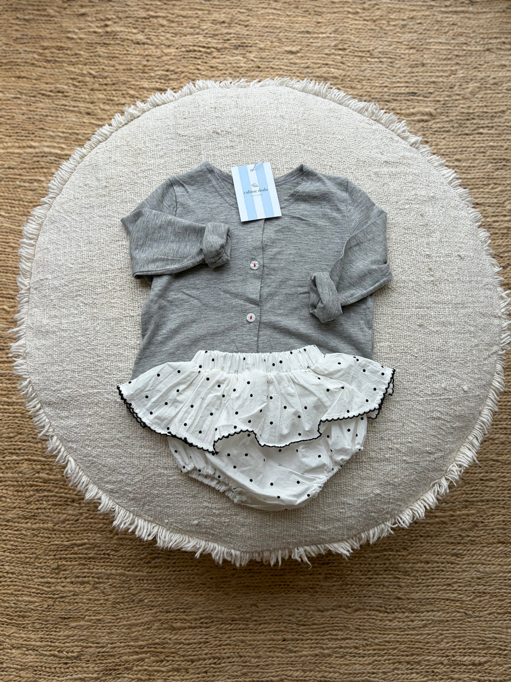 schattige bloomer met bolletjes 