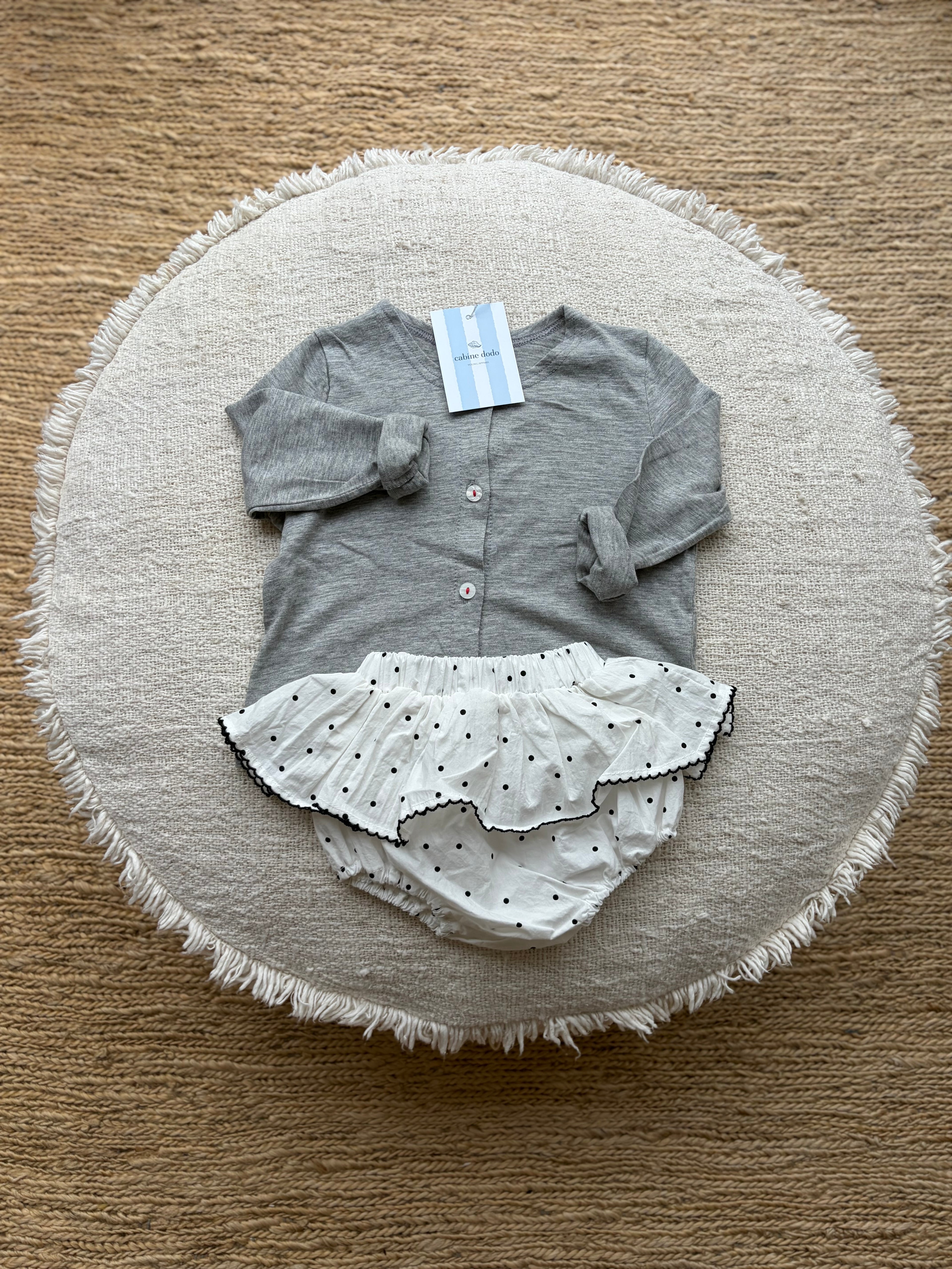 schattige bloomer met bolletjes 