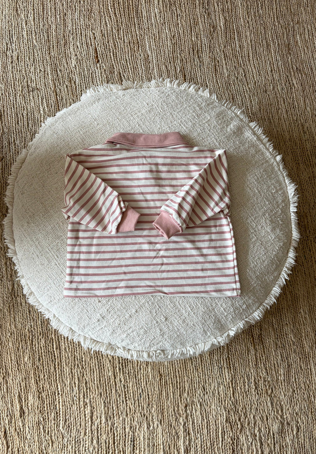 Polo sweatshirt - roze