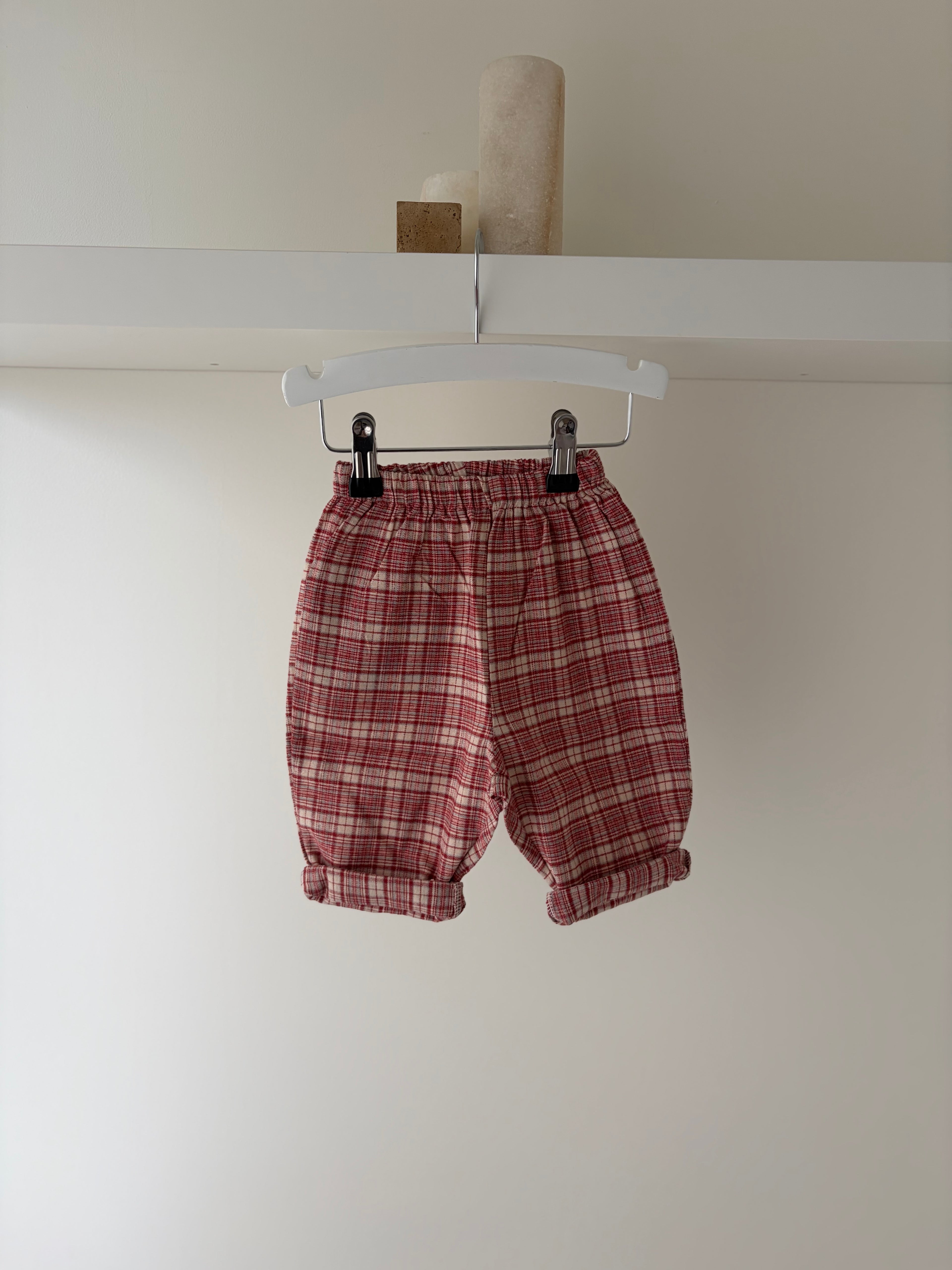 Bebe geruite broek 