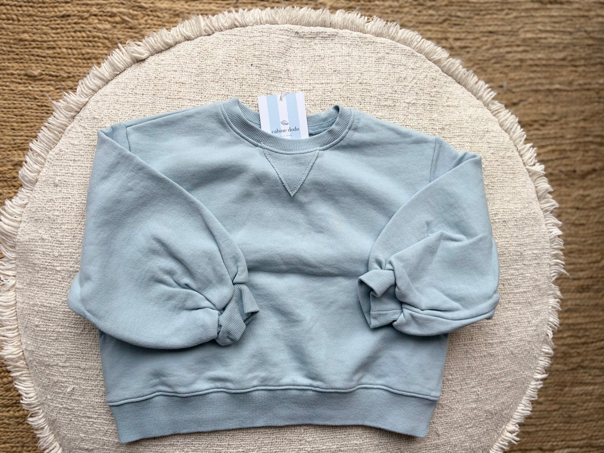 Chunky sweater - sky blue