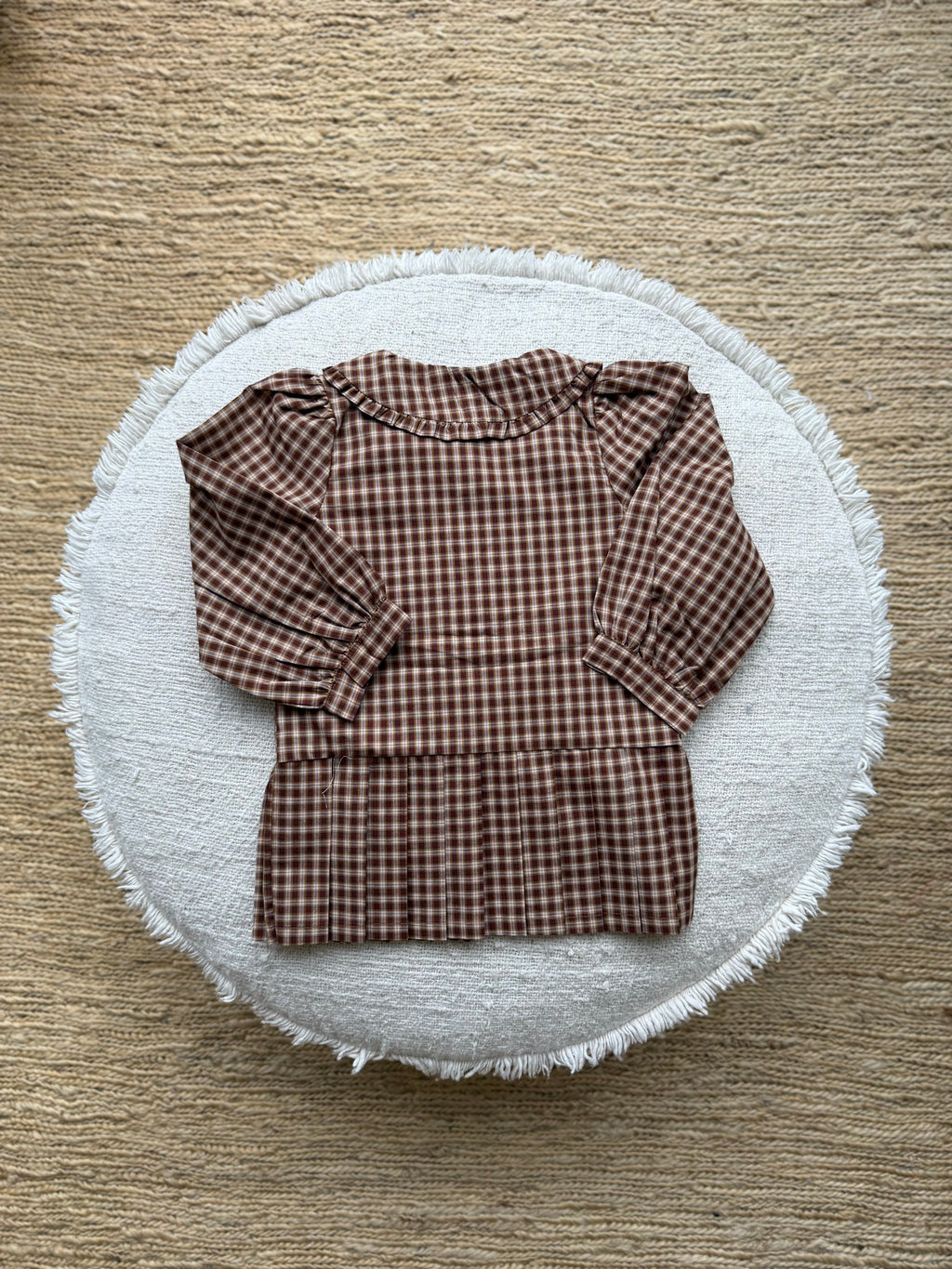 Manon check dress