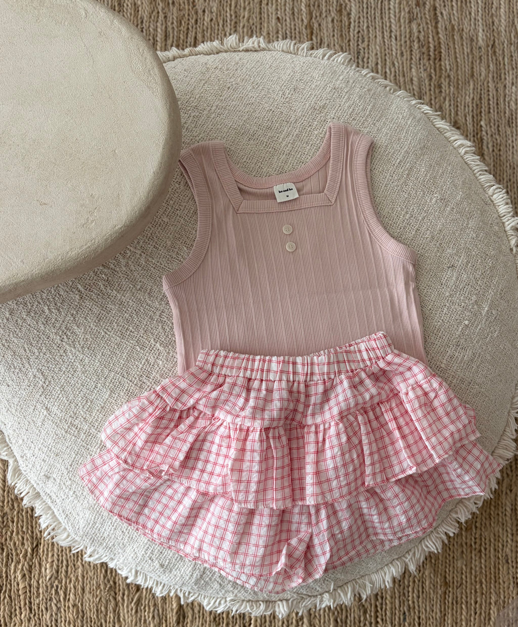 Vichy Can Can skort - roze