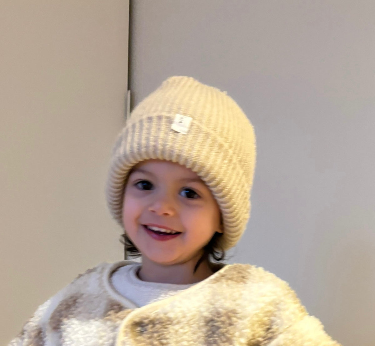 knitted beanie