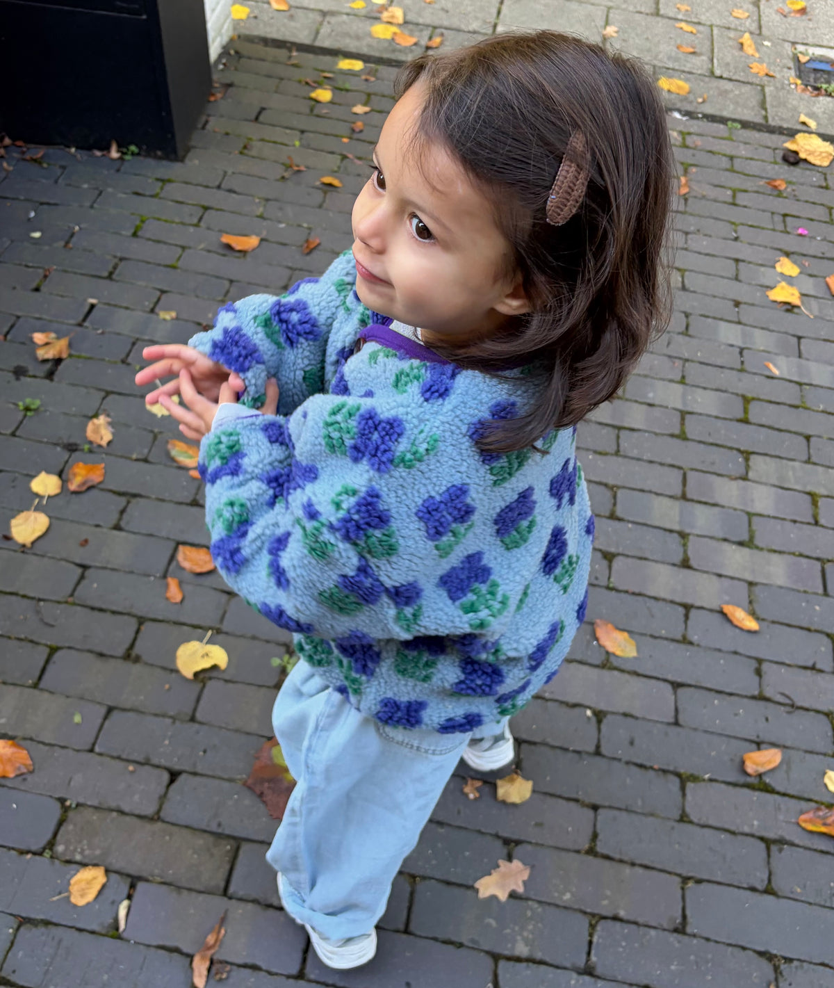 Teddy bloemenjas