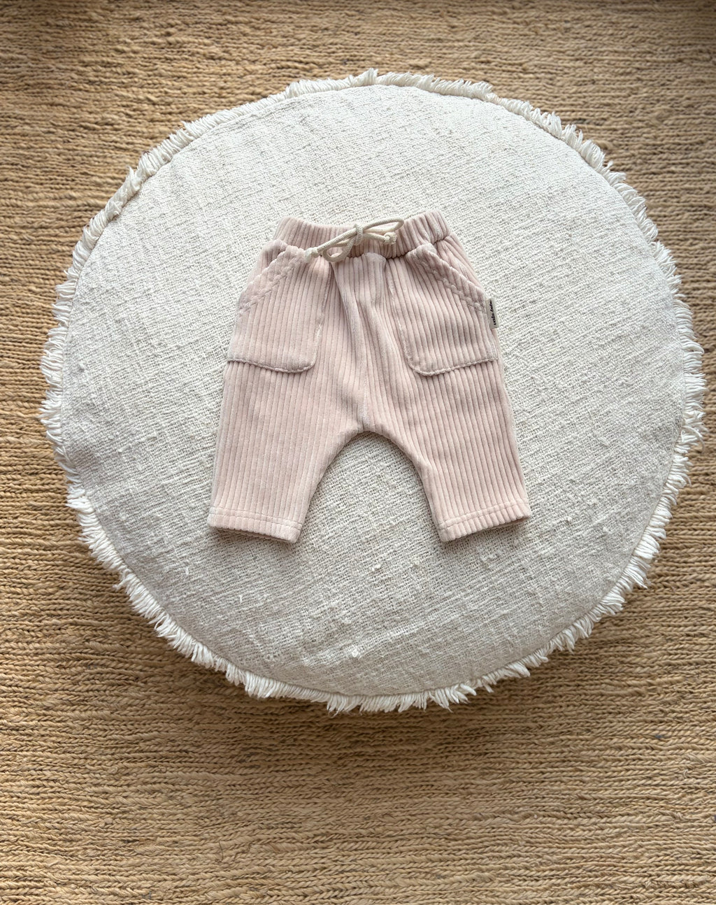 Velvet ribfluwele broek