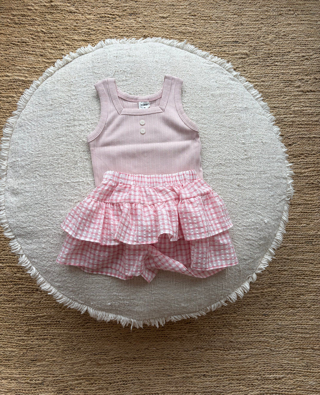 Vichy Can Can skort - roze