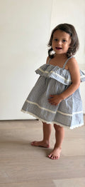 Babette ruitjes jurk