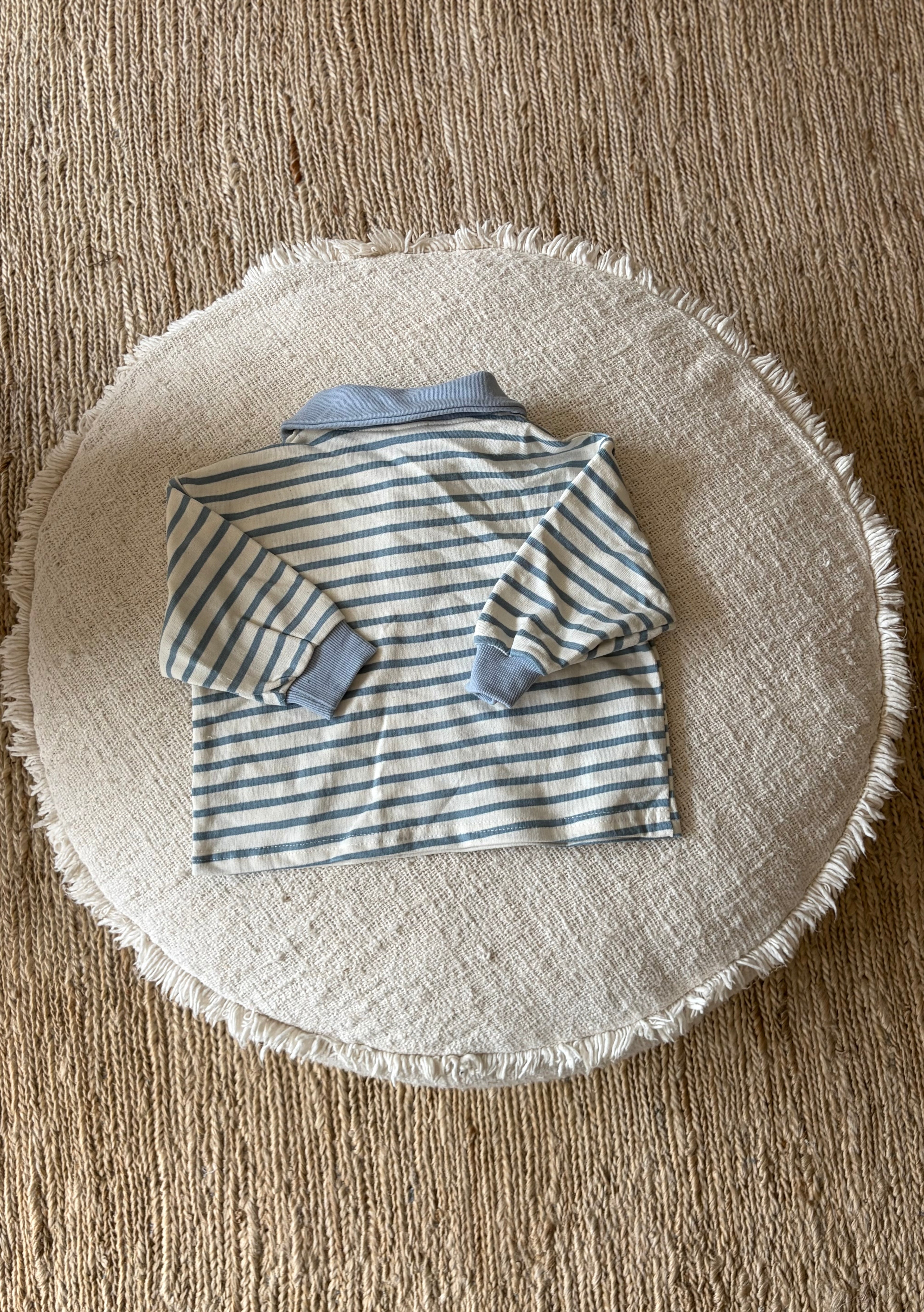 polo sweatshirt blauw