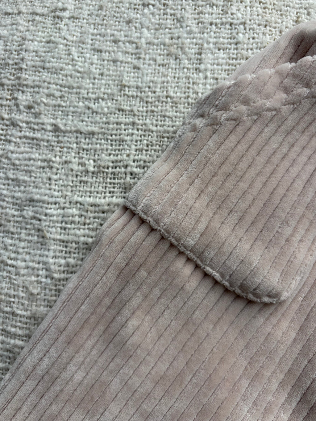 Velvet ribfluwele broek