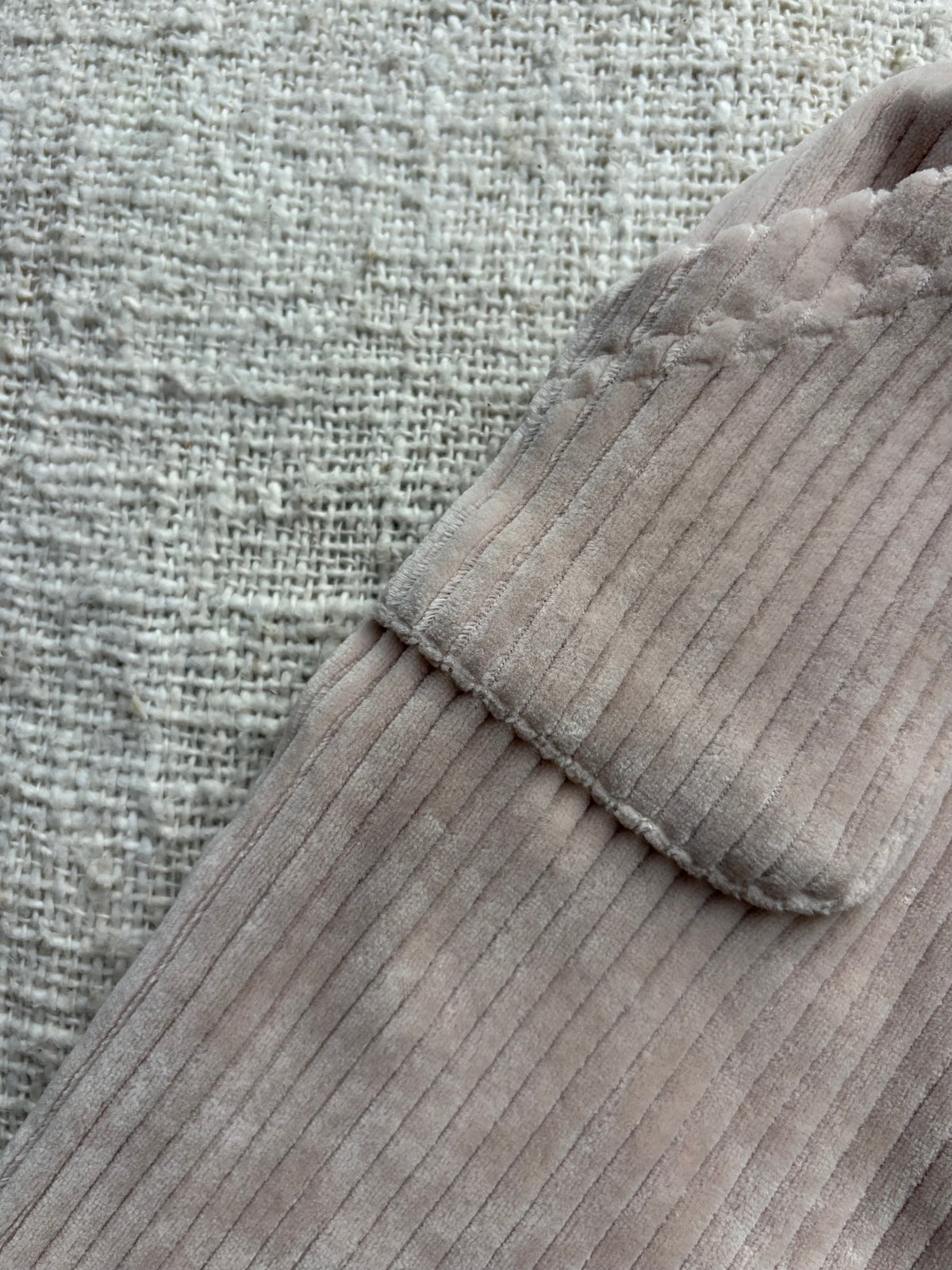 Velvet ribfluwele broek
