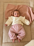 Camille geruite baby broek