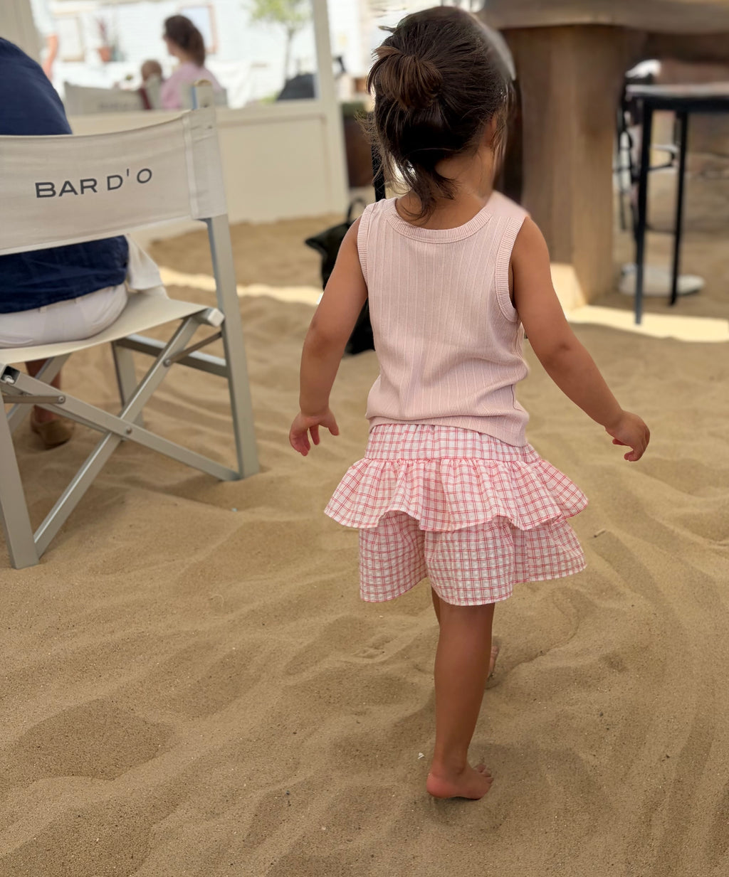Vichy Can Can skort - roze