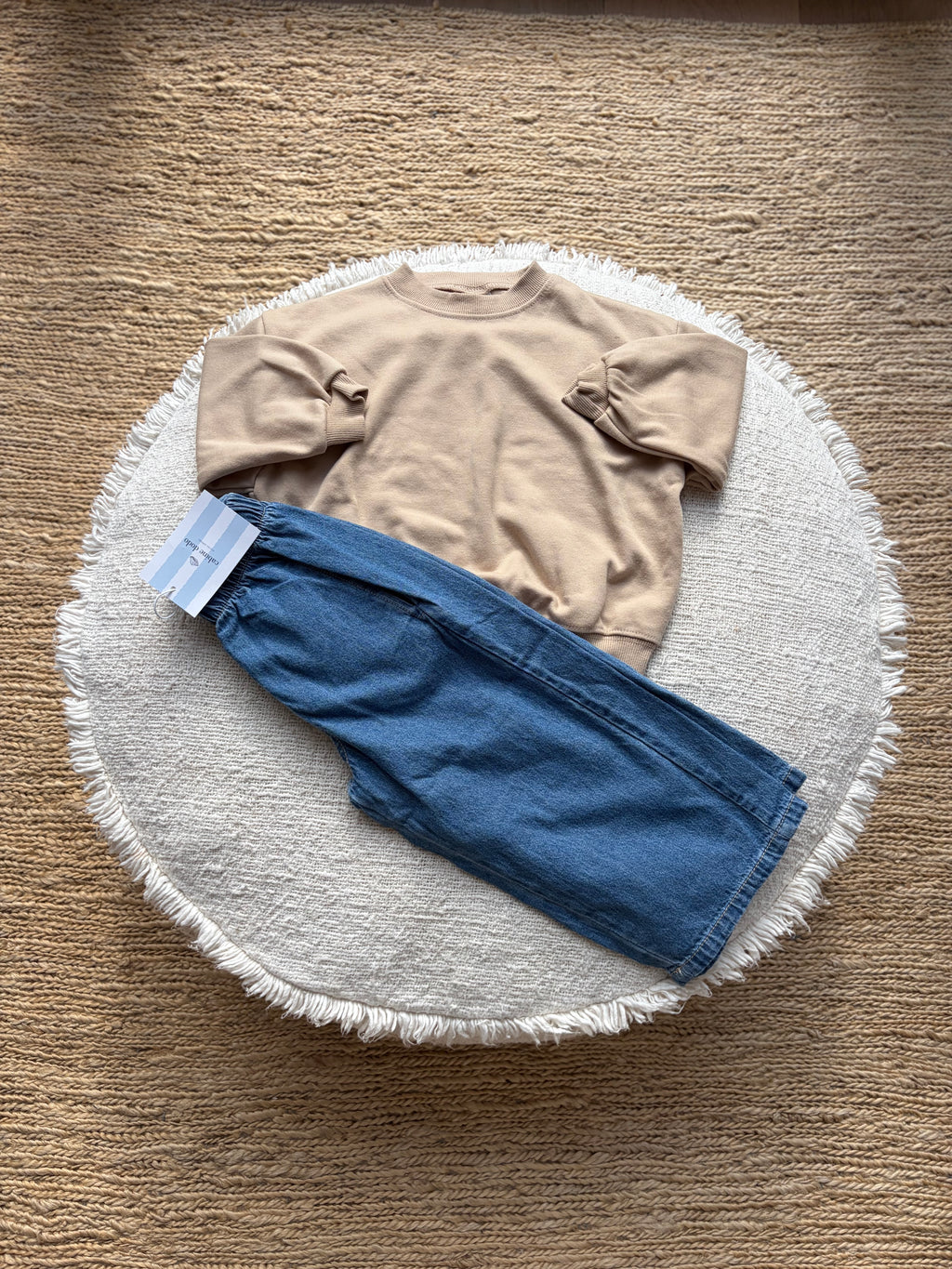 oversize sweater - beige