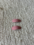 2 dotted baby hairclips