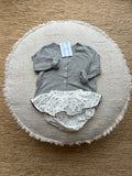 baby vestje met leuke knoopjes