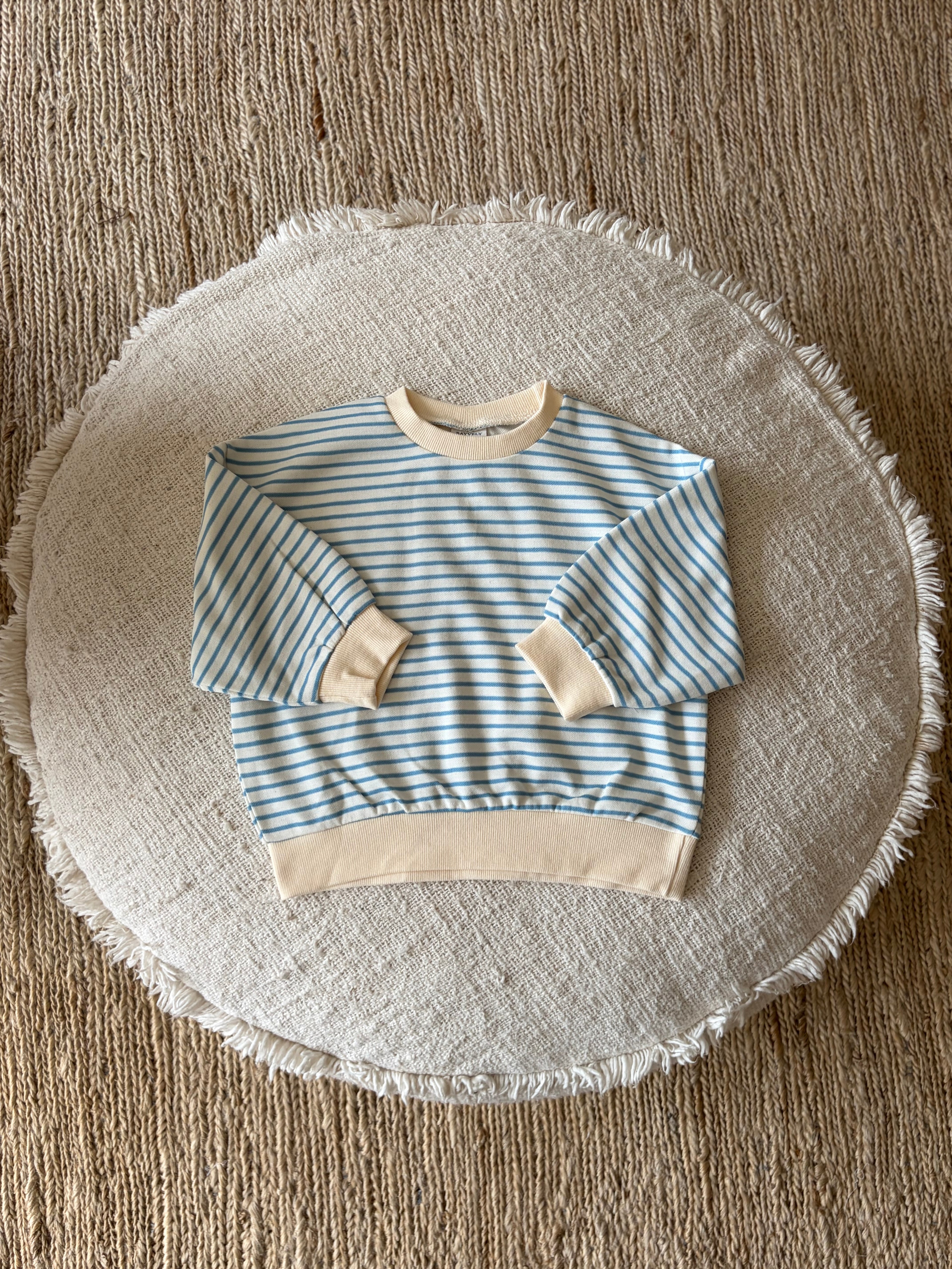 Oversize sweater - lichtblauw