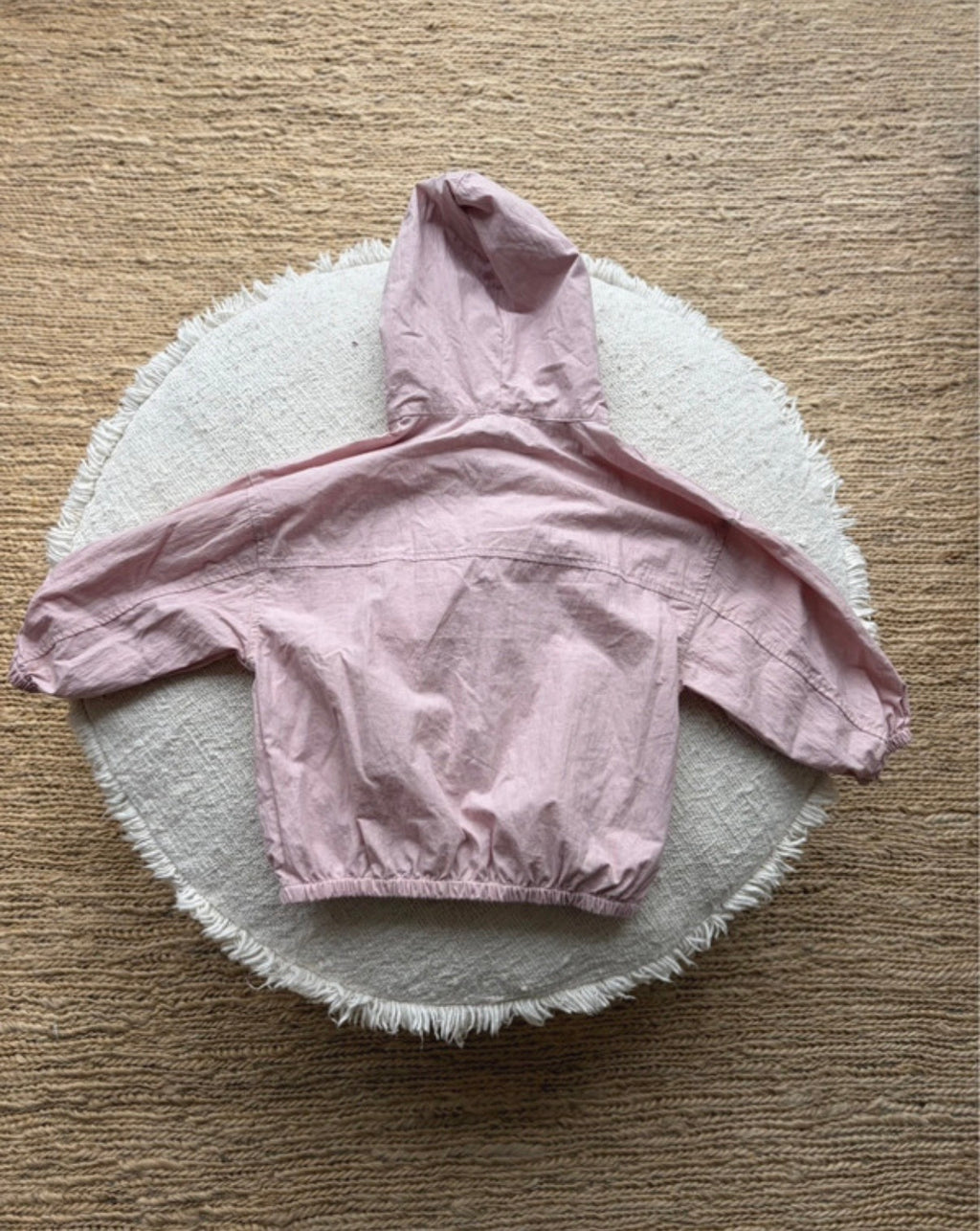 Roze windbreaker