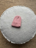 Roze beanie