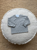 Grey light sweater - longsleeve